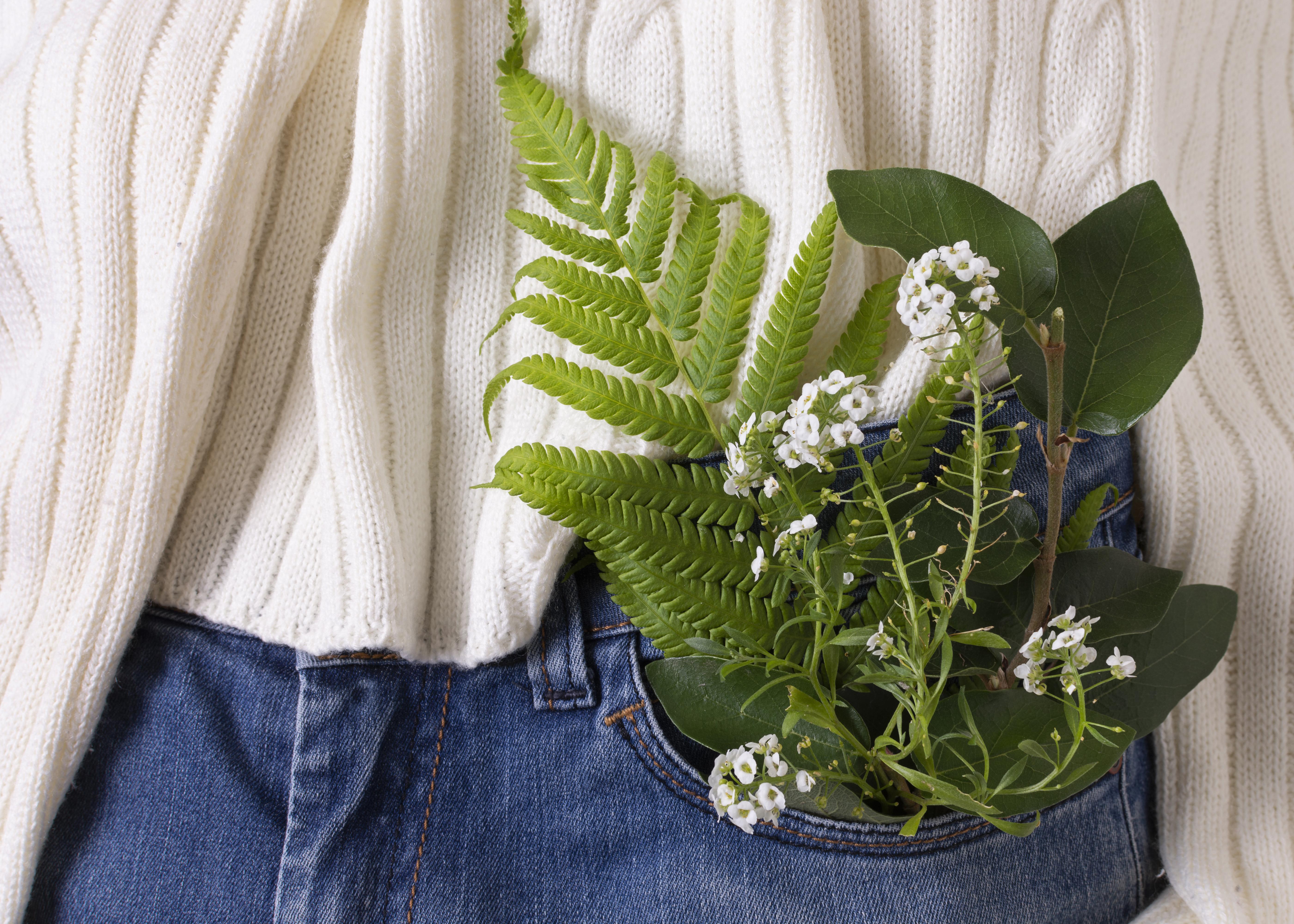 Sustainable textile fabrics and organic materials